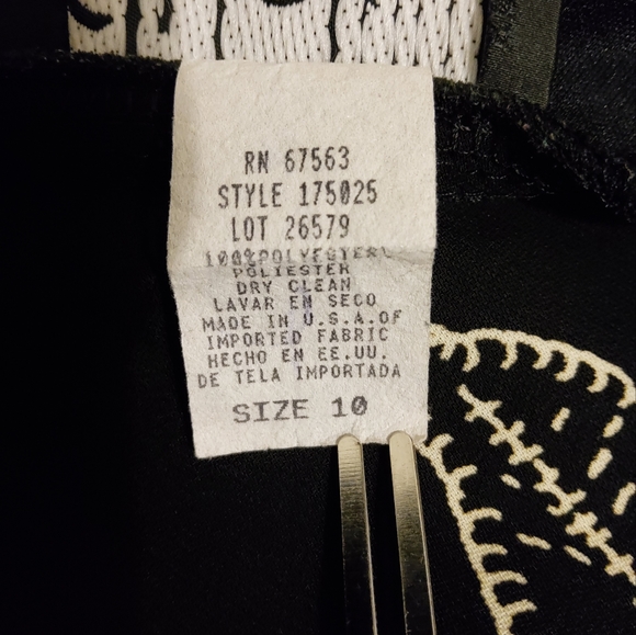 S.L FASHIONS BLACK FLORAL HALTER ASYMMETRICAL MIDI DRESS SIZE 10 - Picture 9 of 9